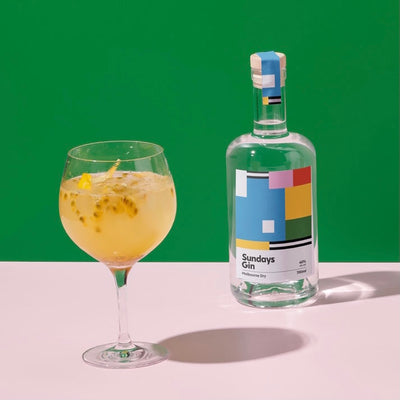 Passionfruit + Lemon Gin Spritz